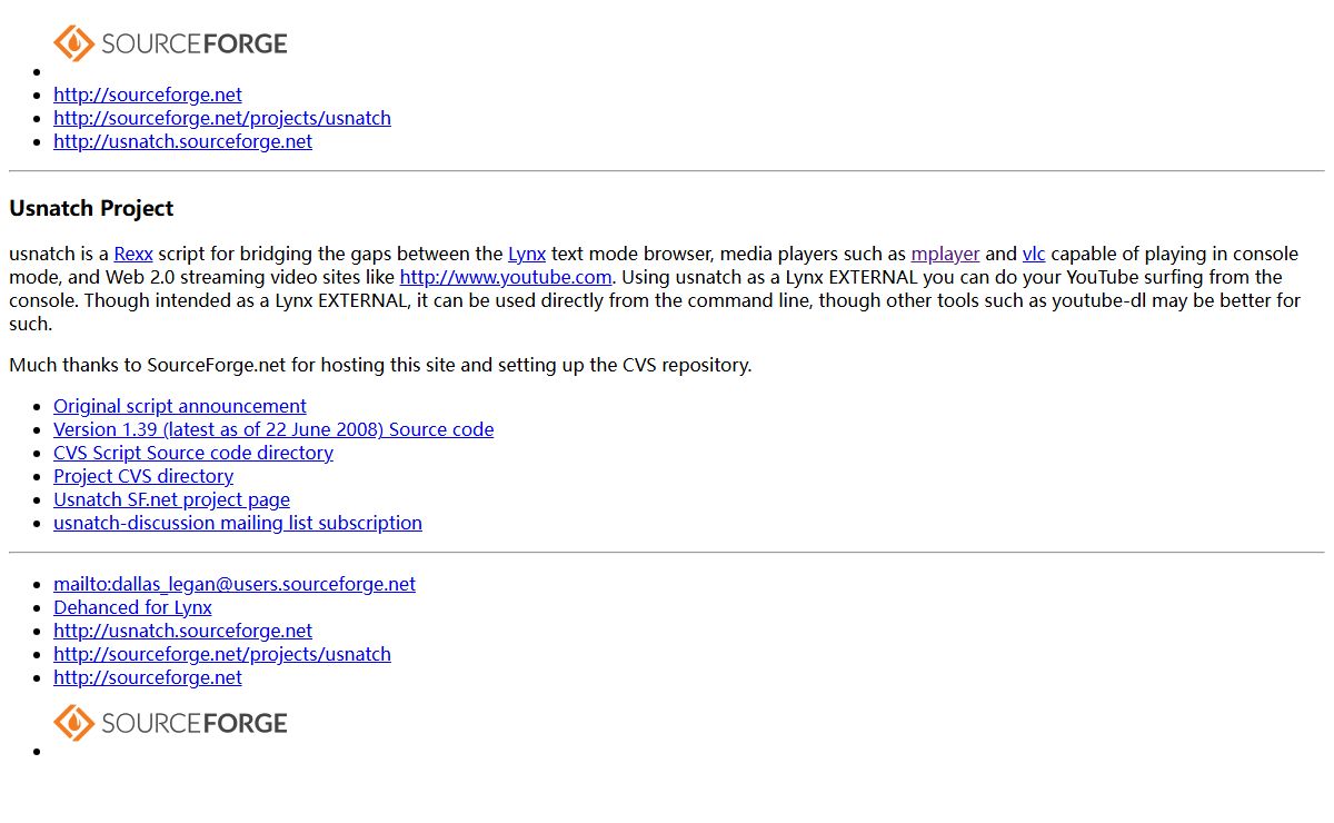 SourceForge.net: usnatch