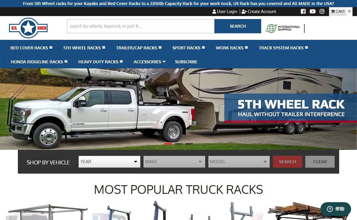 US Rack - Quality Truck Racks, made in the USA.