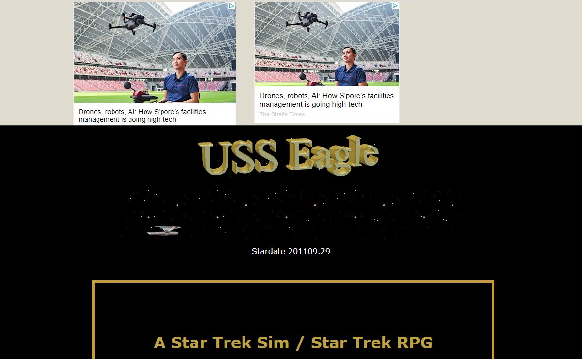 Star Trek Sims: The USS Eagle, a Star Trek Sim