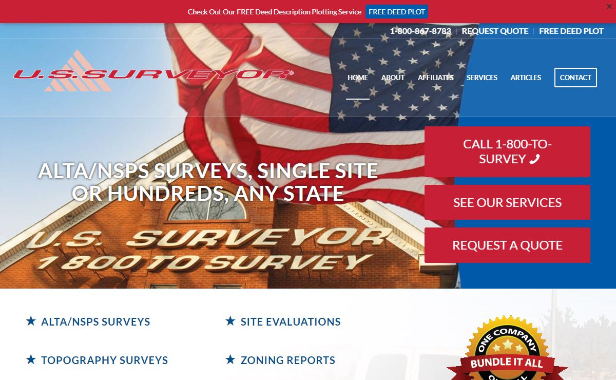 U.S. SURVEYORS | Licensed Problem-Solving Land Surveyor, ALTA, ACSM, TITLE