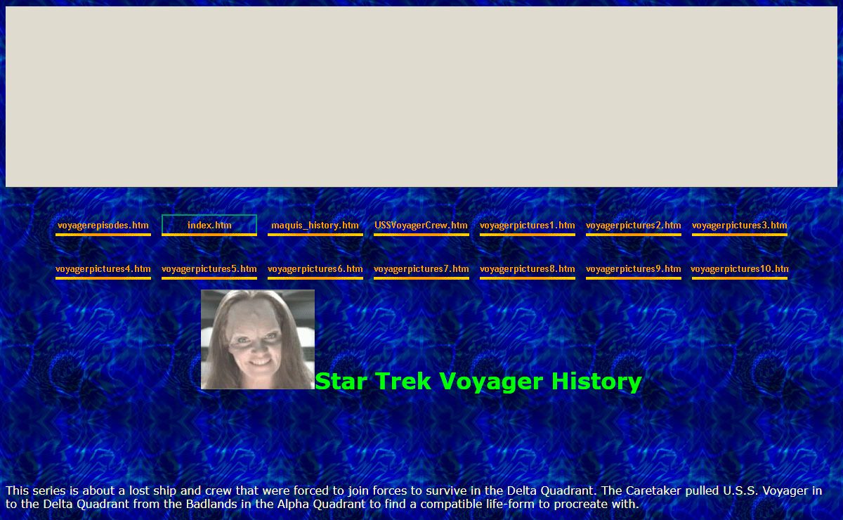 Star TRek Voyager History