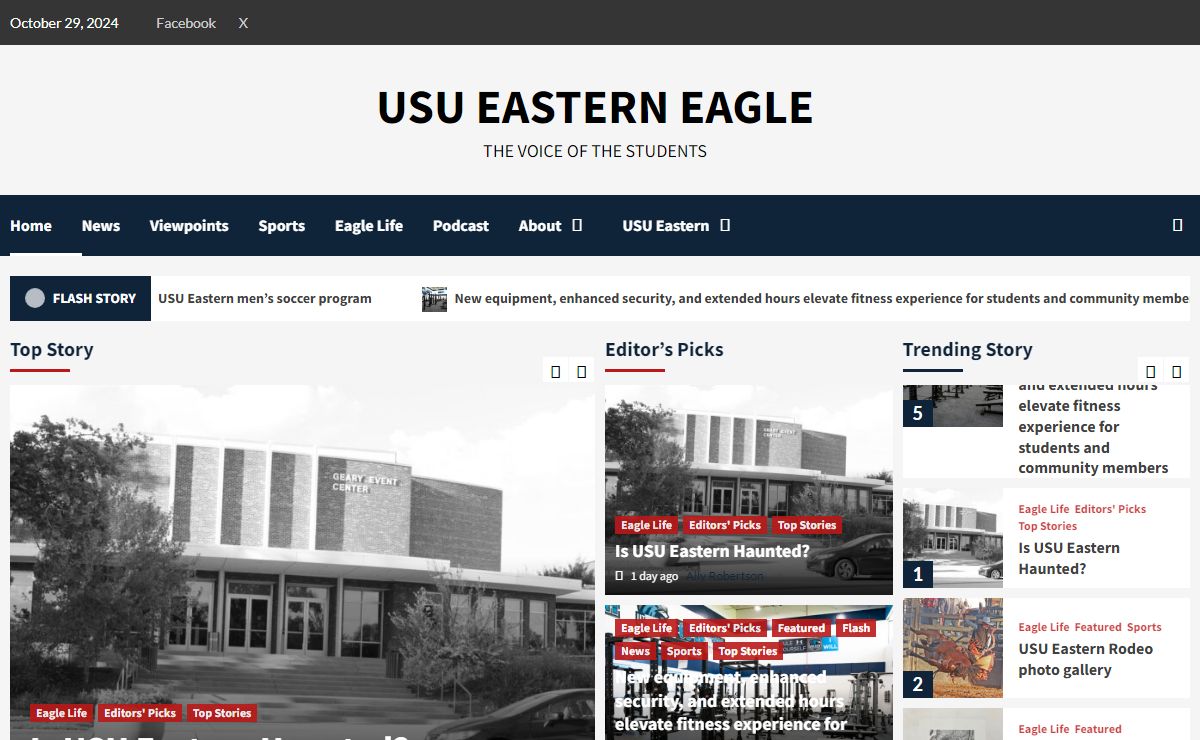 USU Eastern Eagle – The Voice of the Students