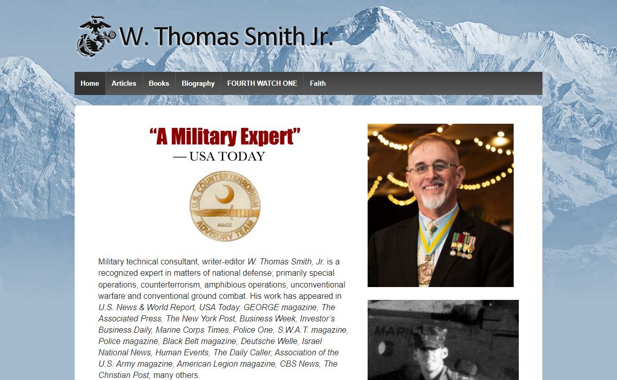 USWriter – the official website of W. Thomas Smith Jr.