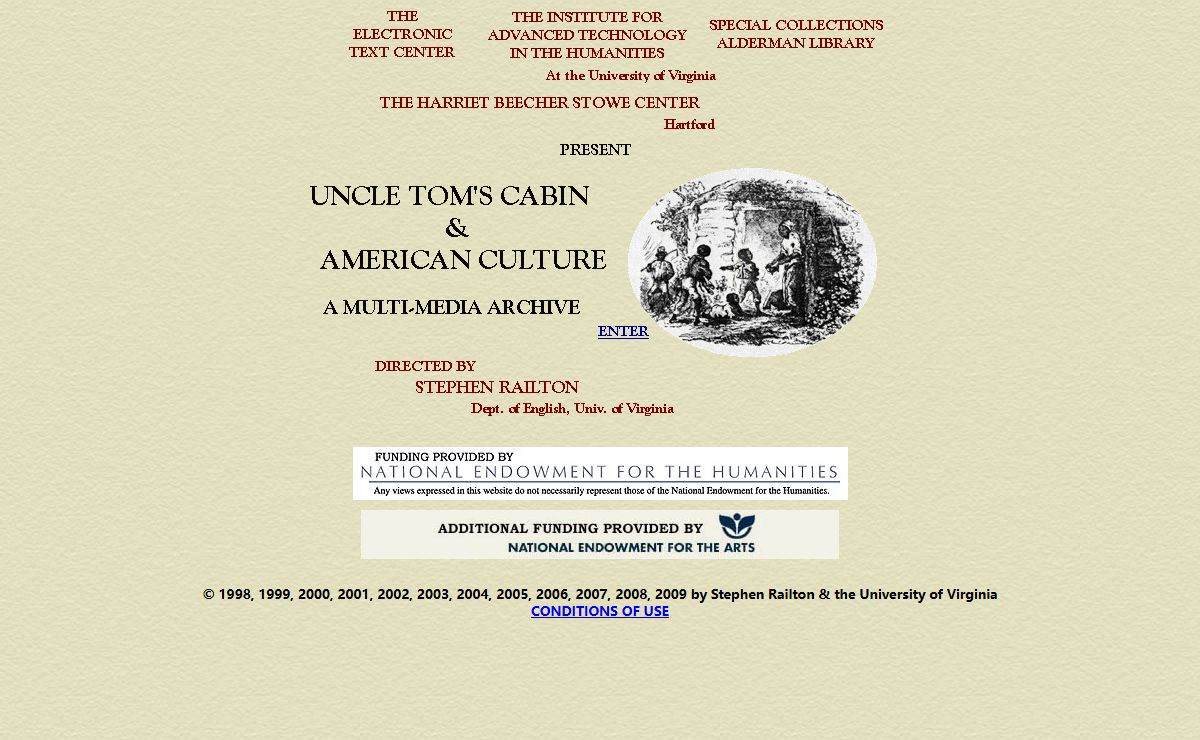 Uncle Tom's Cabin & American Culture