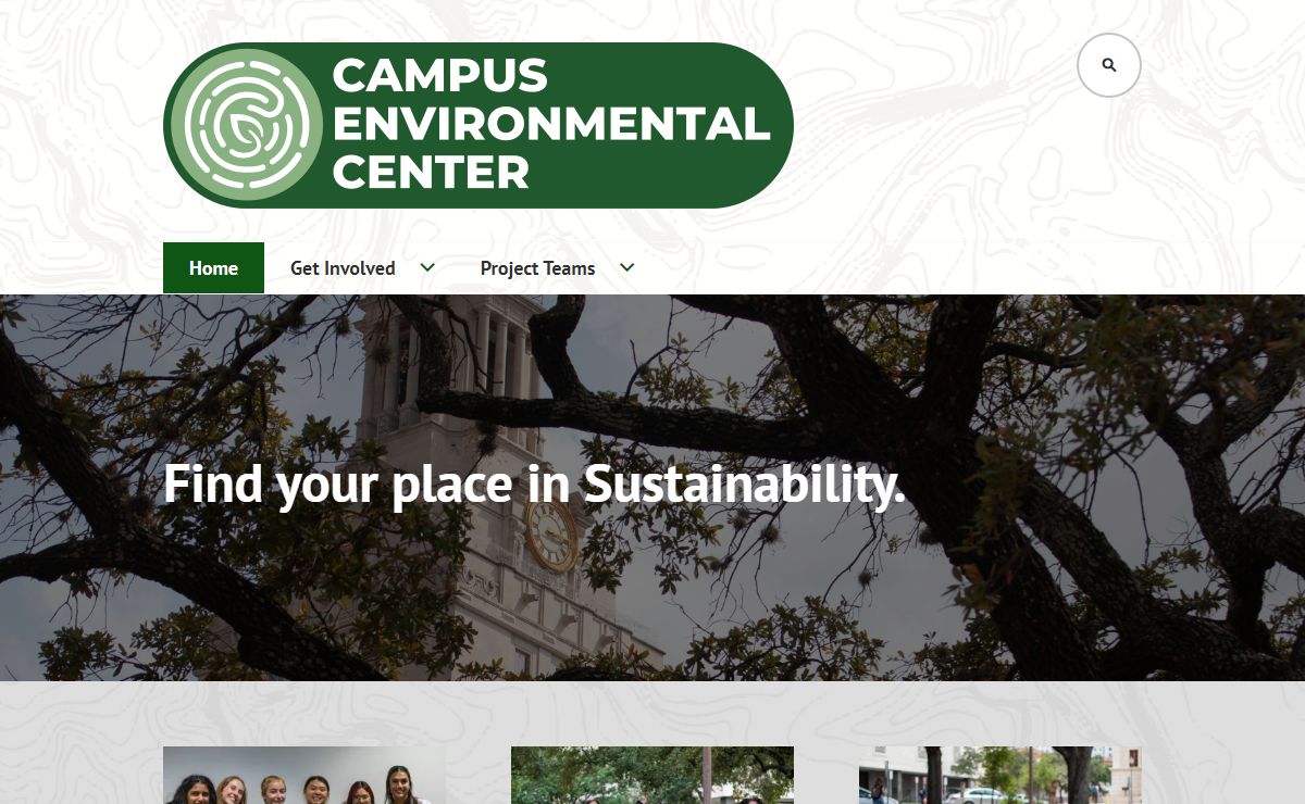 Campus Environmental Center – Student-led environmental action at UT Austin