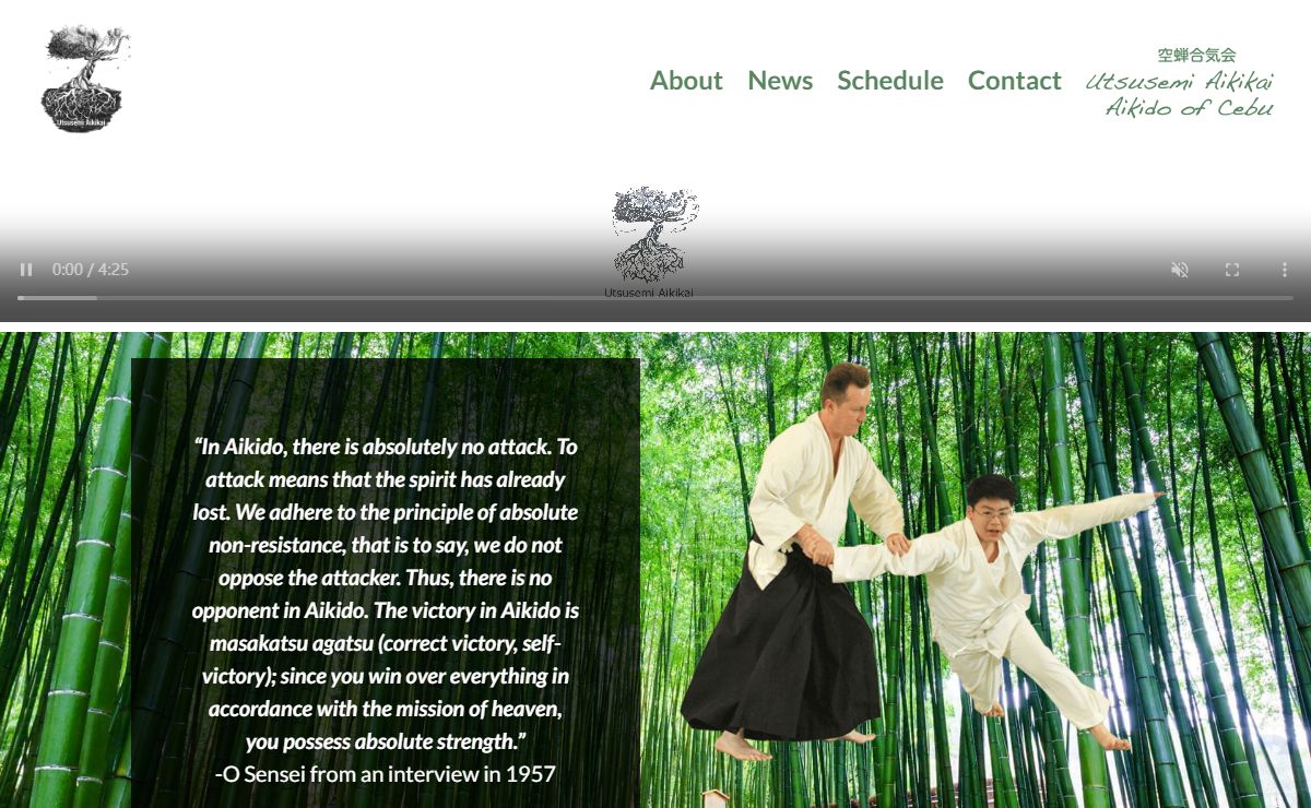 Utsusemi Aikikai Aikido | Martial Arts Dojo in Cebu City