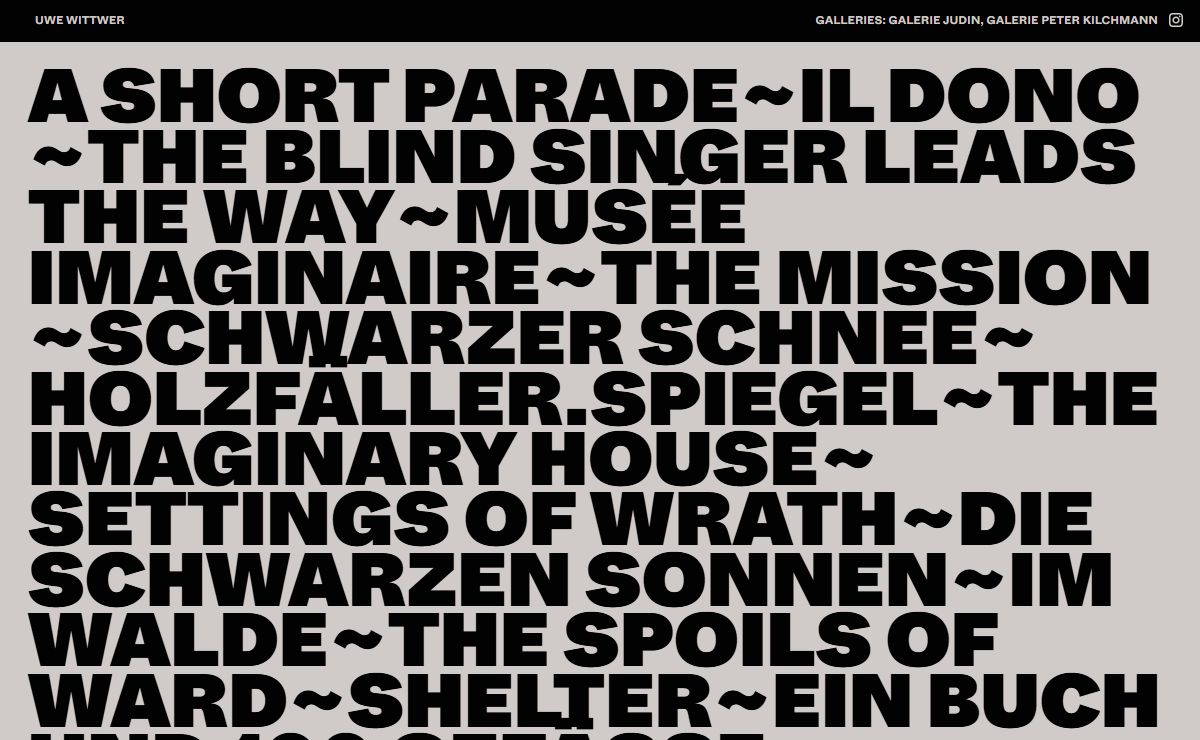 Home – Uwe Wittwer