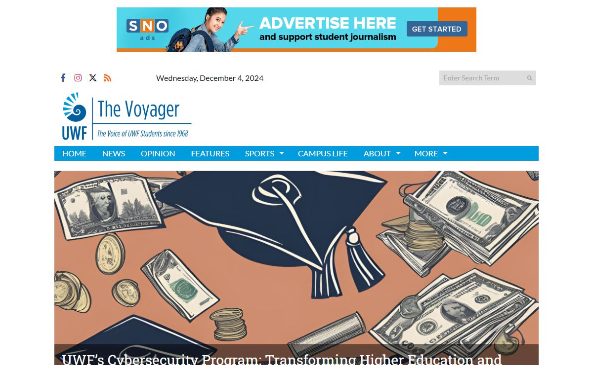 The Voyager – The Student News Site of University of West Florida