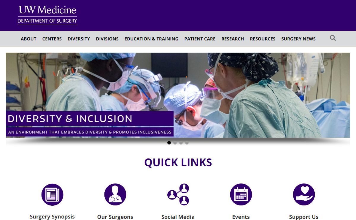 Homepage - Department of Surgery