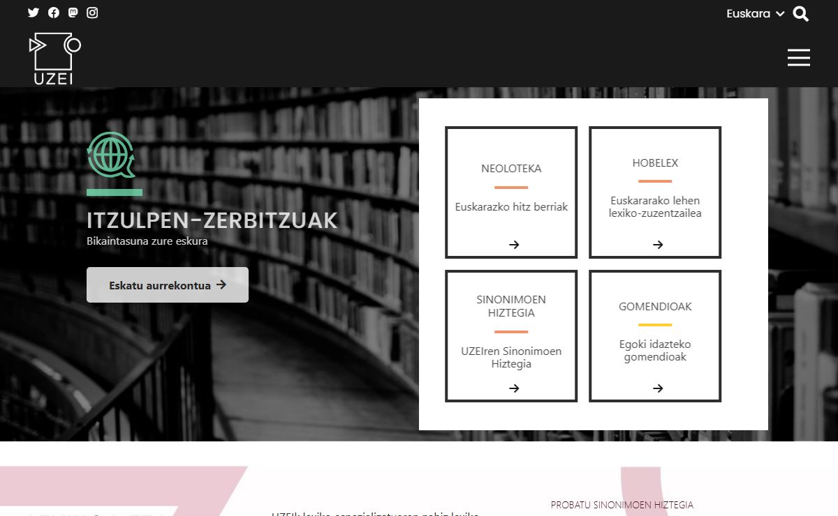 UZEI – Terminologia eta Lexikografia Zentroa