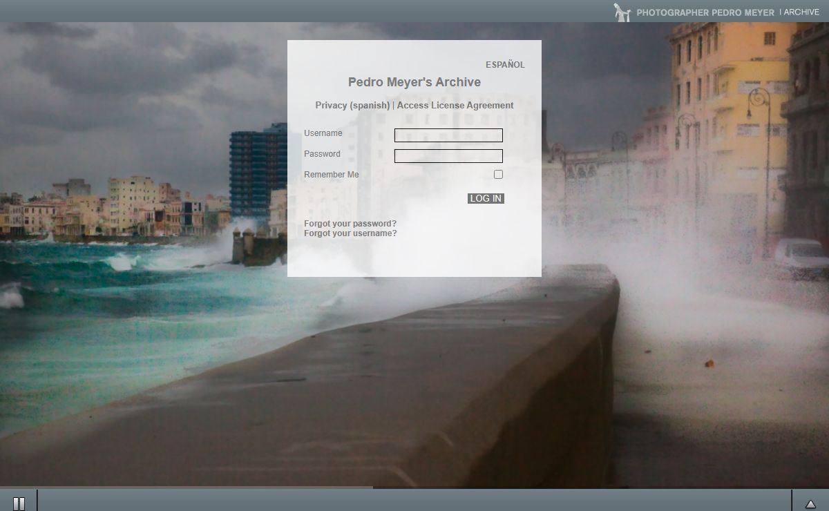 Archive - Pedro Meyer's Archive