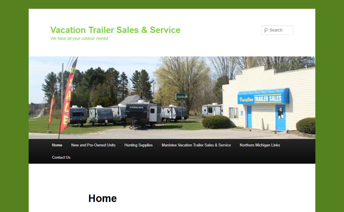 Vacation Trailer Sales & Service | We have all your outdoor needs!