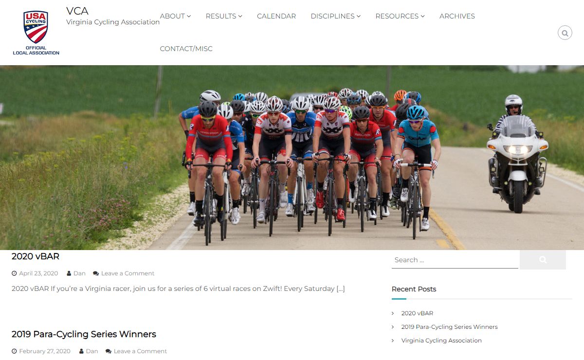 VCA - Virginia Cycling Association