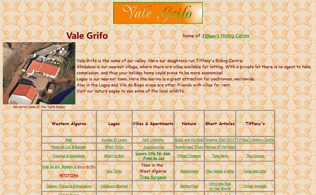 Vale Grifo in the Algarve,