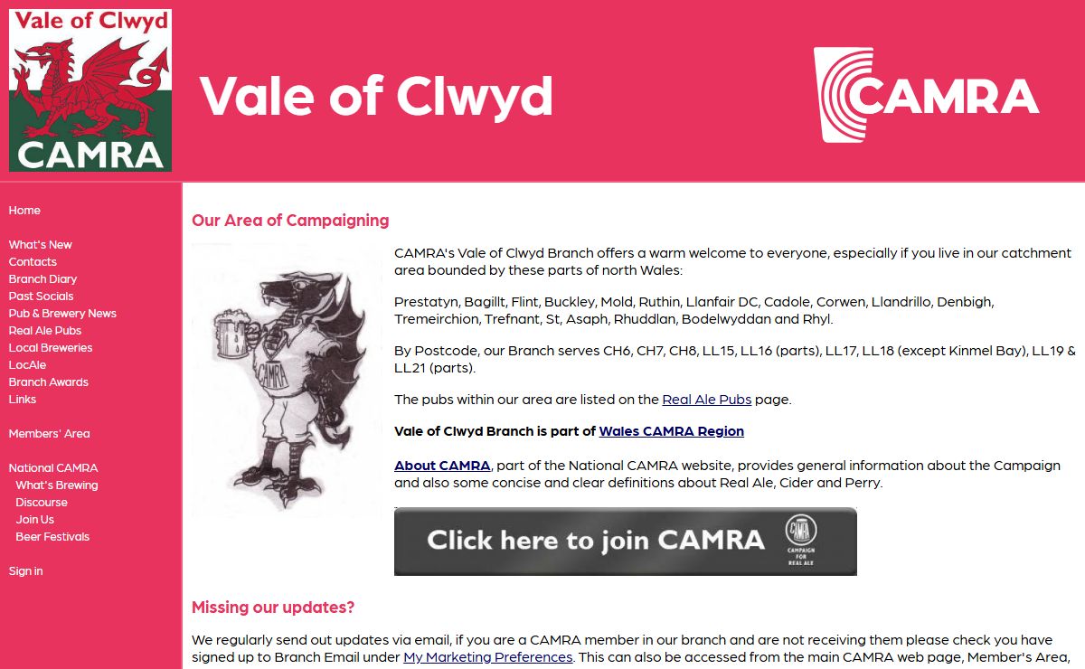 Vale of Clwyd CAMRA