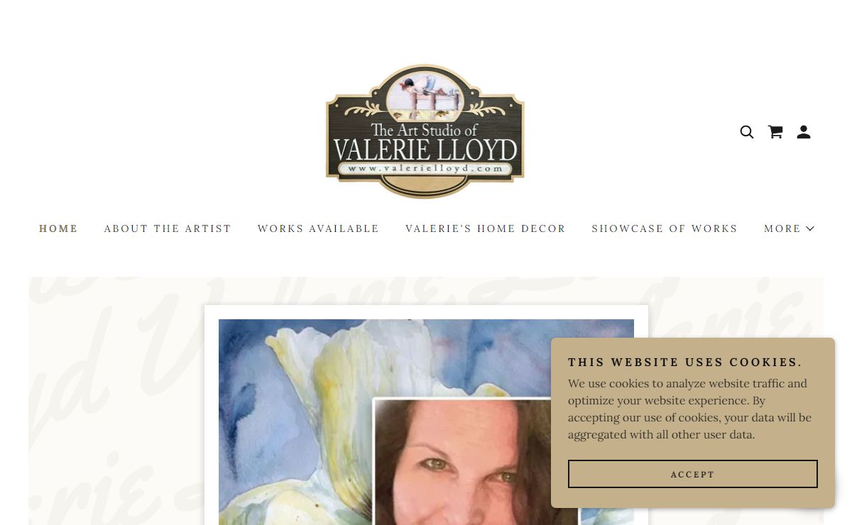 Valerie Lloyd - Artist Gallery, Fine Artist, Artist Designed Home Decor