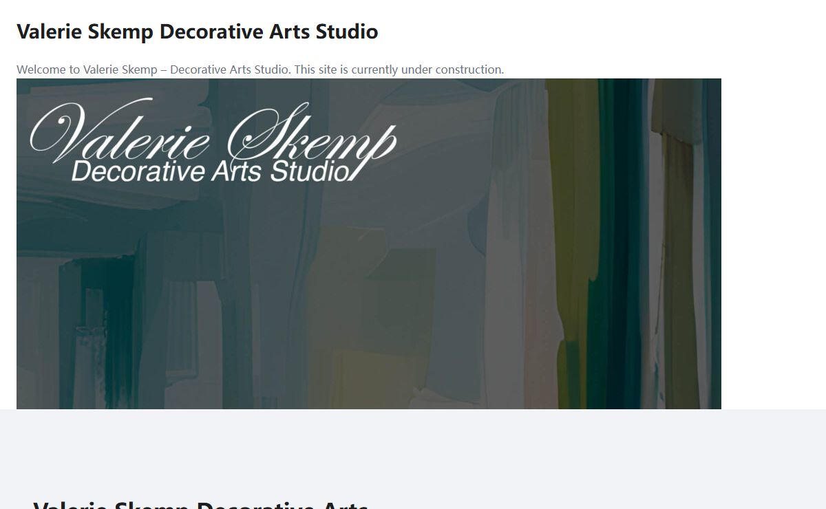Valerie Skemp Decorative Arts Studio
