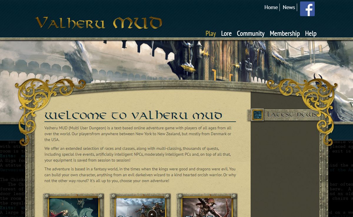 Valheru MUD Resource