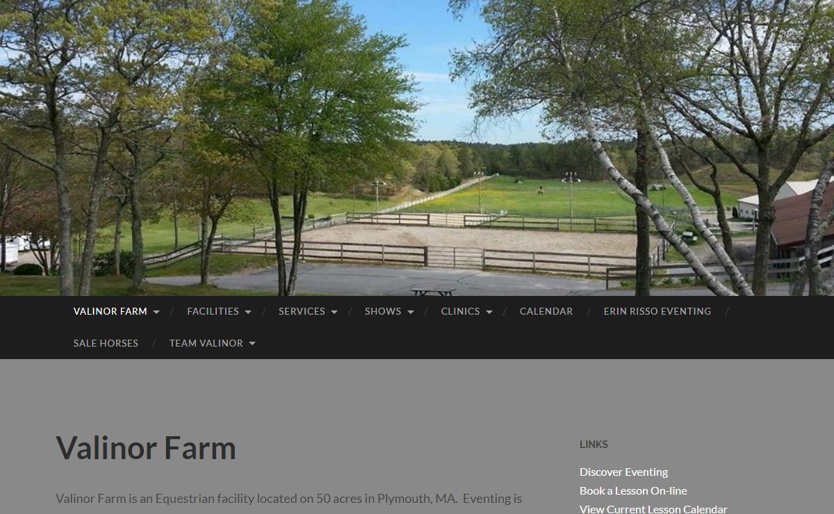 Valinor Farm | An Equestrian facility specializing in Eventing