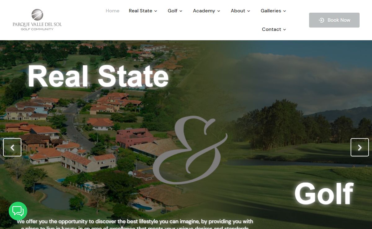 Parque Valle del Sol – Real State & Golf