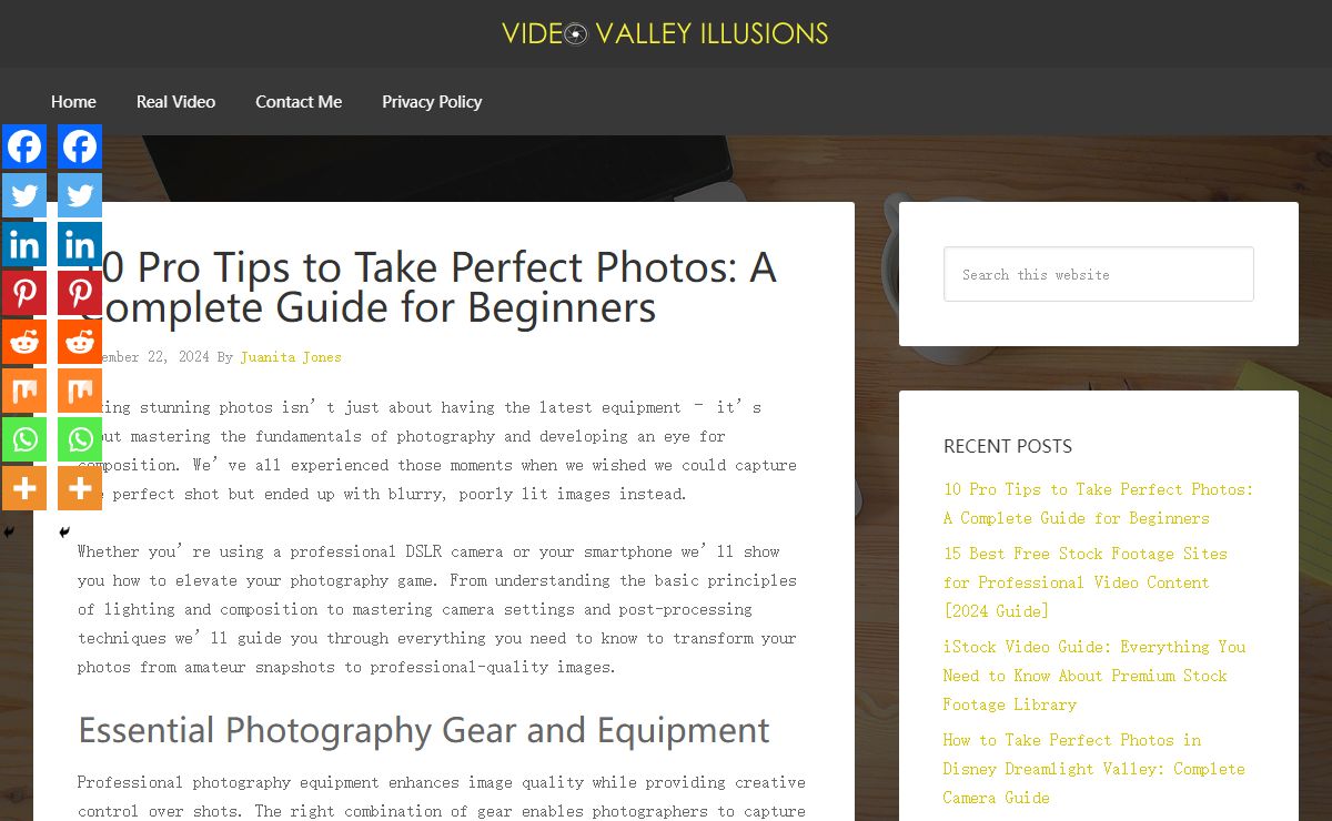 Video Valley Illusions -