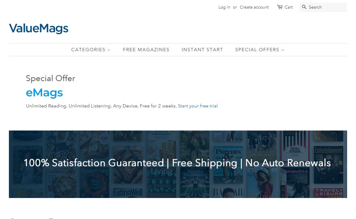 Discount Magazine Subscriptions - Guaranteed Best Deals - ValueMags