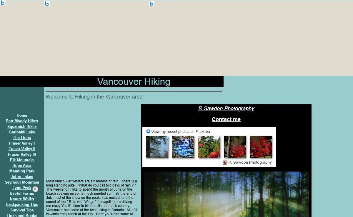 Vancouver Hiking