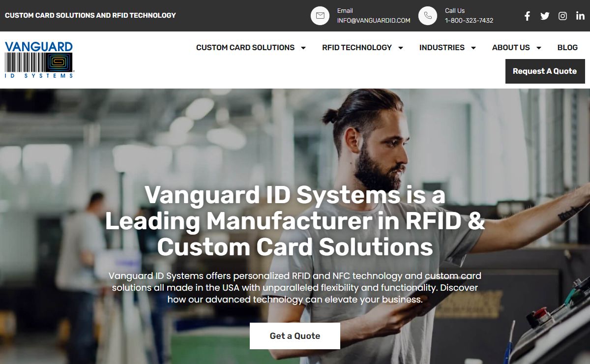 Home | Vanguard ID Systems