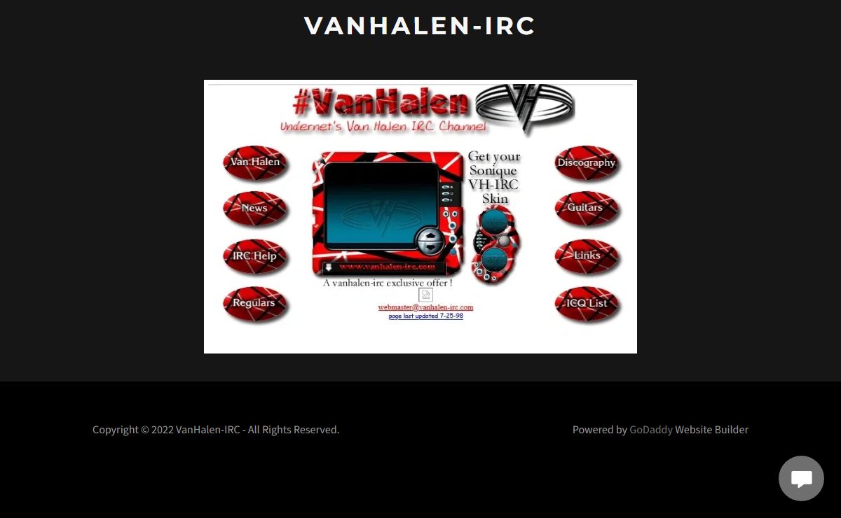 VanHalen-IRC