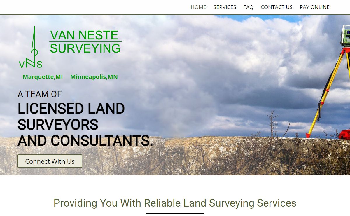 Home - Van Neste Surveying