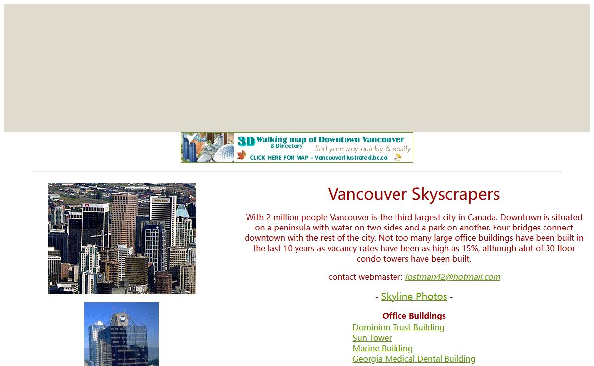 Vancouver Skyscrapers