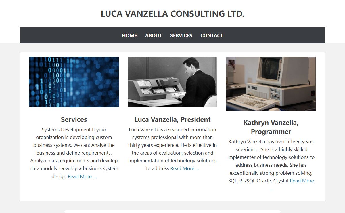 Luca Vanzella Consulting Ltd.