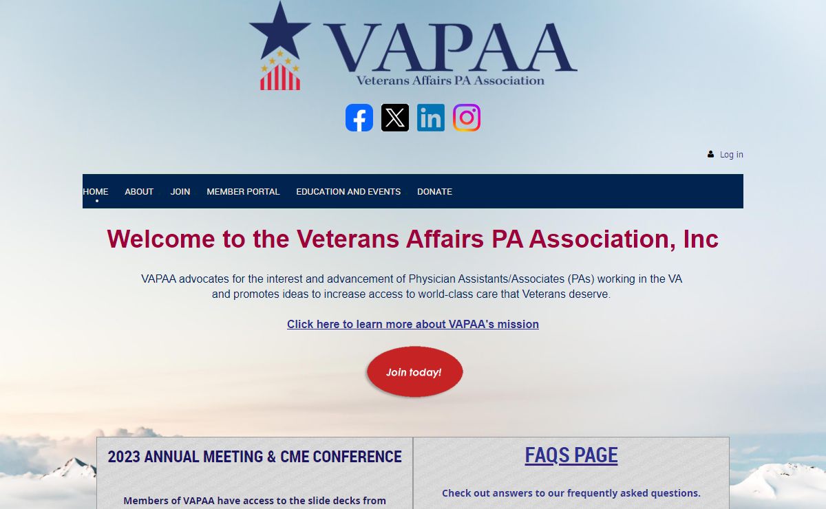 Veterans Affairs PA Association - Home