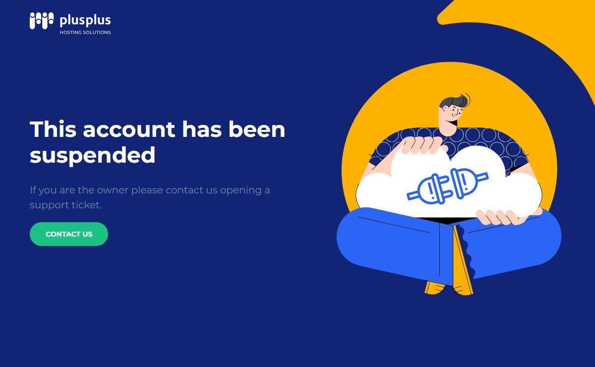 This Account Has Been Suspended