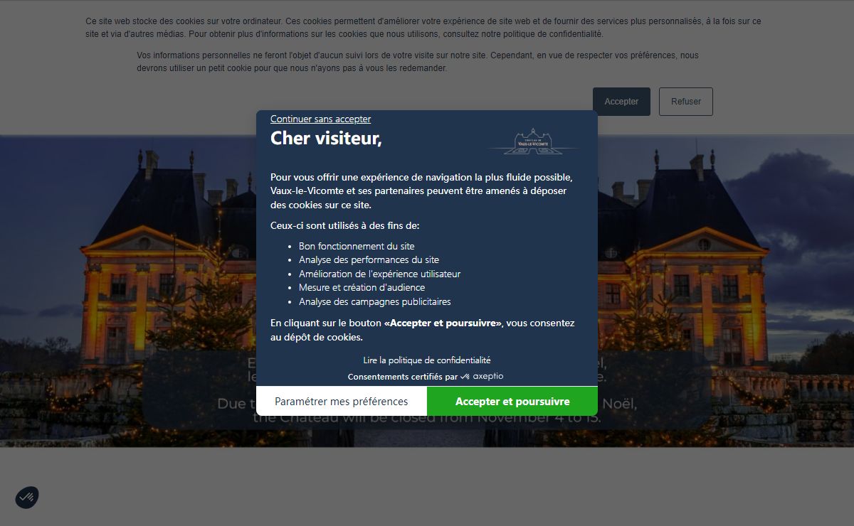 Château de Vaux-le-Vicomte - Visites, informations pratiques, horaires
