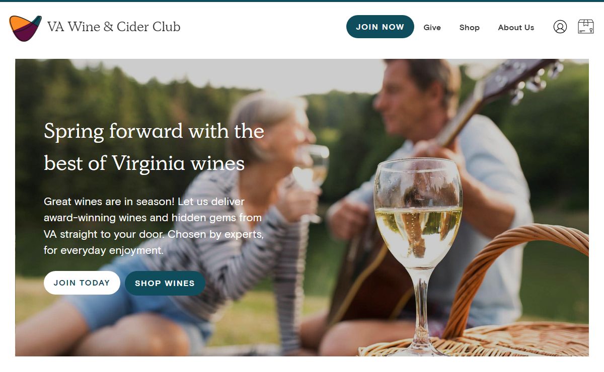 Virginia Wine Club - New Virginia wines delivered to you monthly