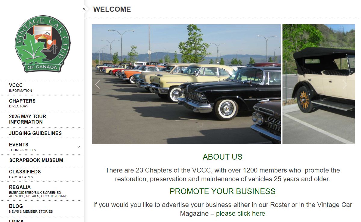 VCCC | Preserving Vintage Cars Since 1958