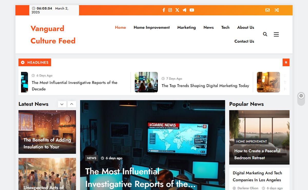 Vanguard Culture Feed -