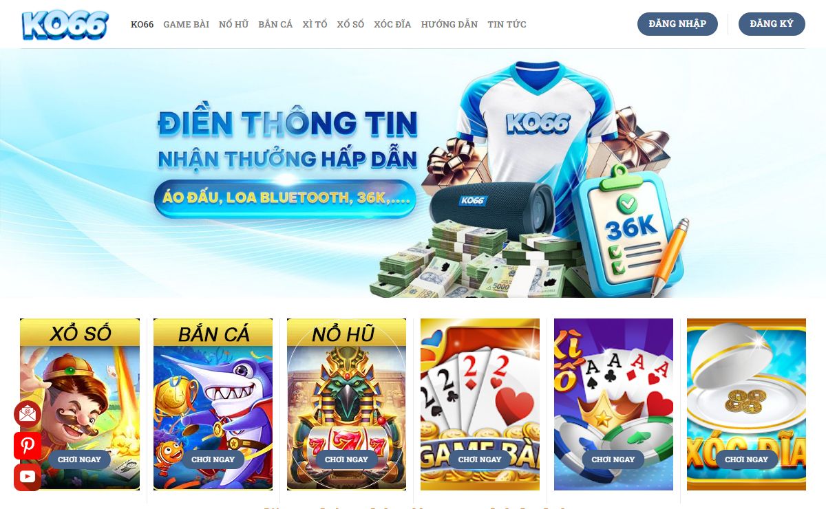 KO66 | Trang Chủ Chính Thức Ko66 Casino Tặng 120k