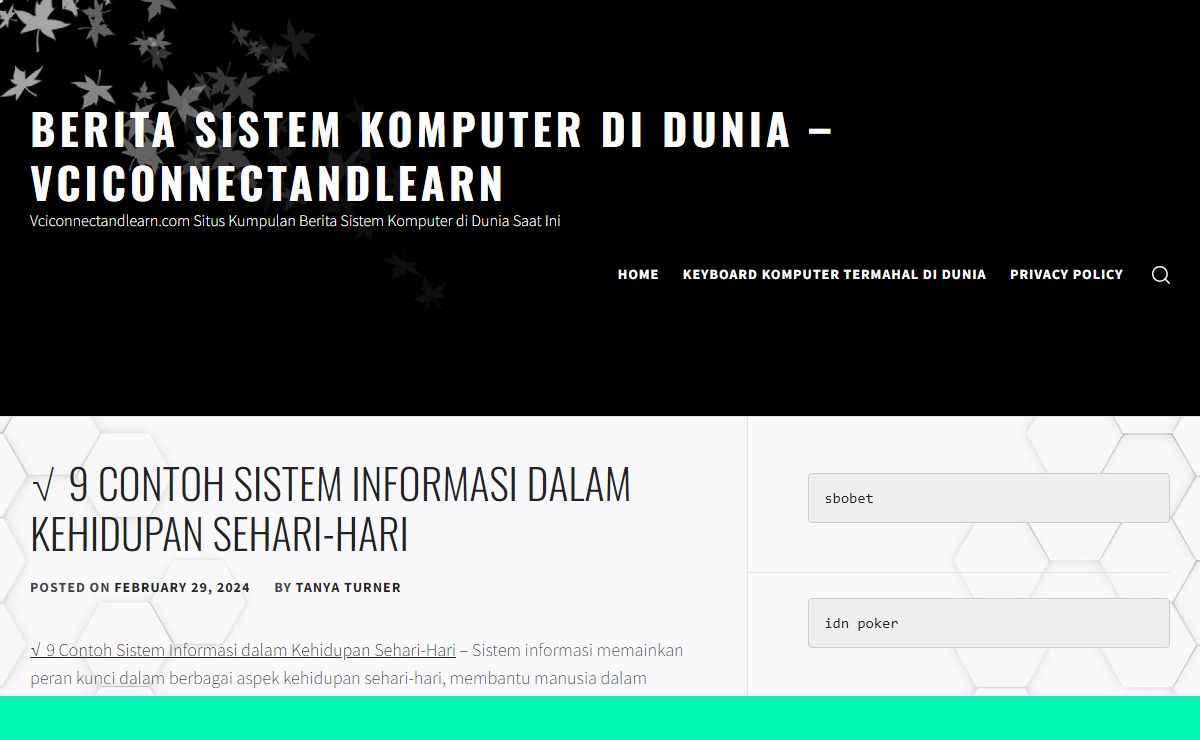 Berita Sistem Komputer di Dunia - Vciconnectandlearn - Vciconnectandlearn.com Situs Kumpulan Berita Sistem Komputer di Dunia Saat Ini