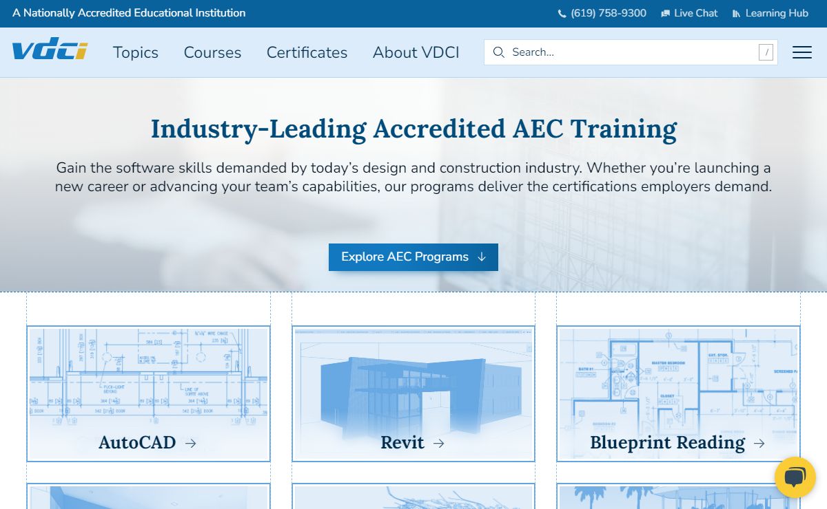 Virtual Design & Construction Institute (VDCI) - Accredited AEC Training | VDCI.edu