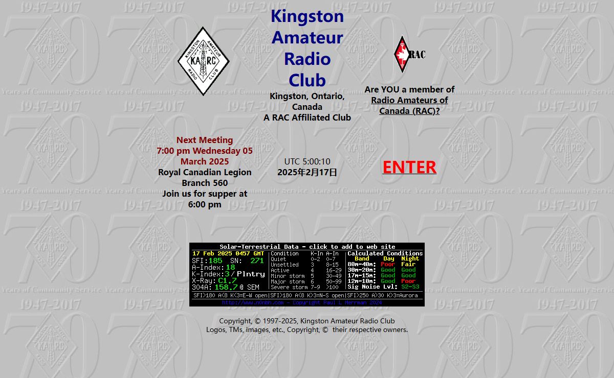 Kingston Amateur Radio Club