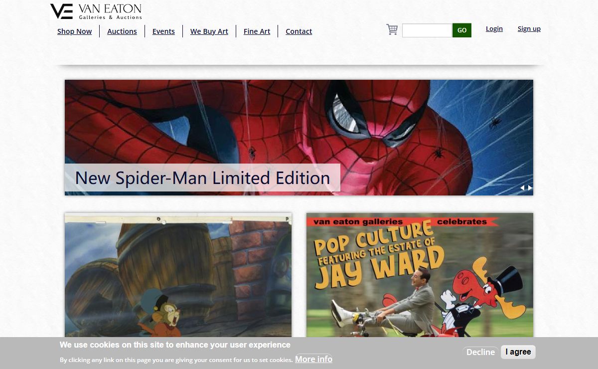 Van Eaton Galleries | Animation Art, Fine Art & Collectibles