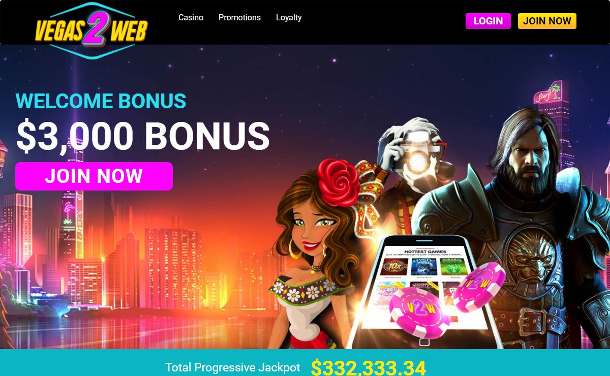 Best Casino Welcome Bonus | Vegas2Web Casino