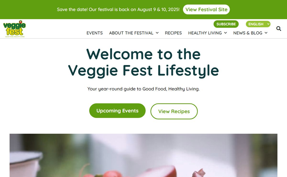 Veggie Fest Chicago - Good Food, Healthy Living