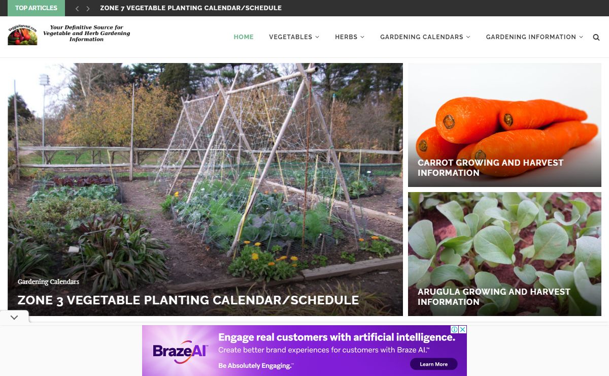 VeggieHarvest.com - Your Definitive Source for Vegetable and Herb Growing Information