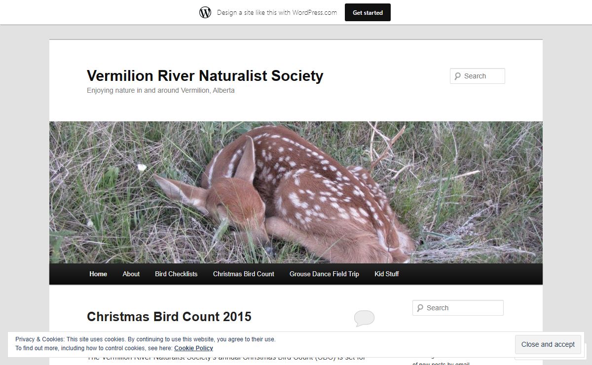 Vermilion River Naturalist Society | Enjoying nature in and around Vermilion, Alberta