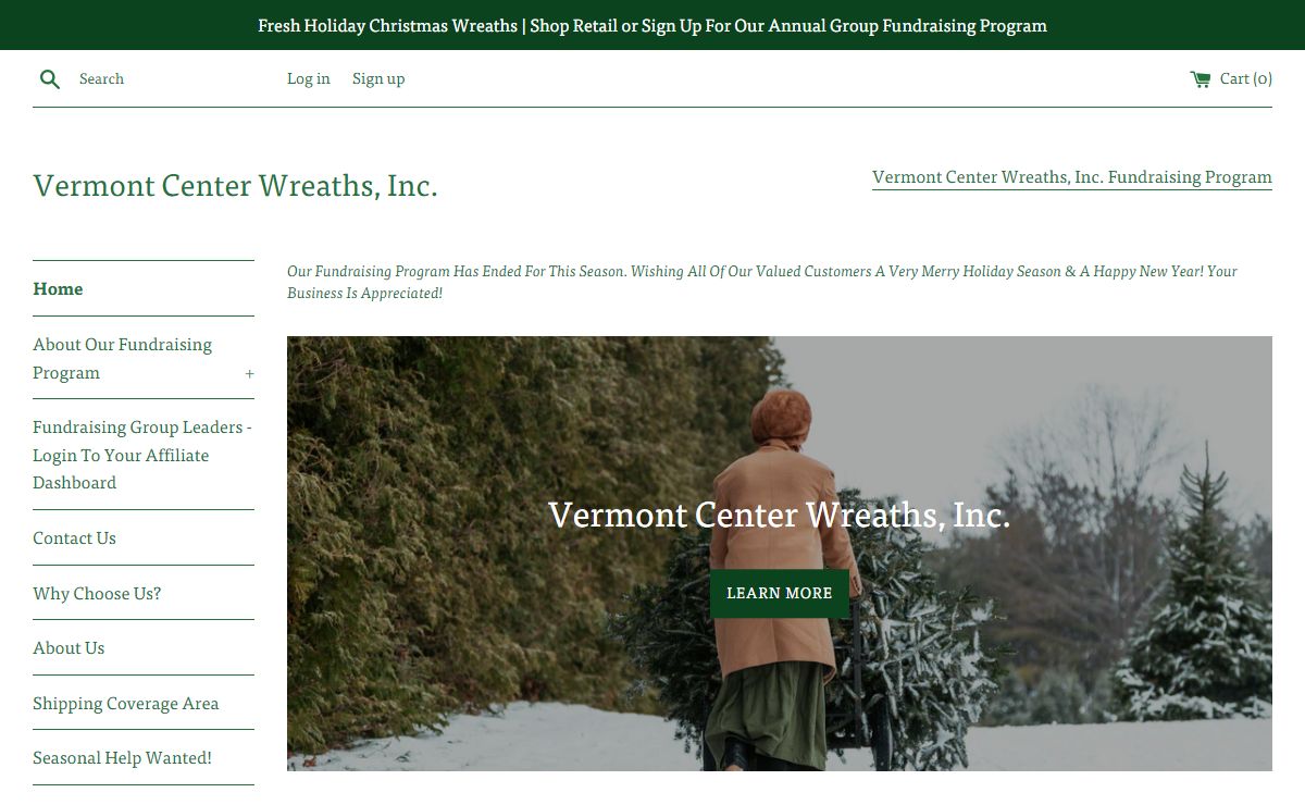 Vermont Center Wreaths, Inc.