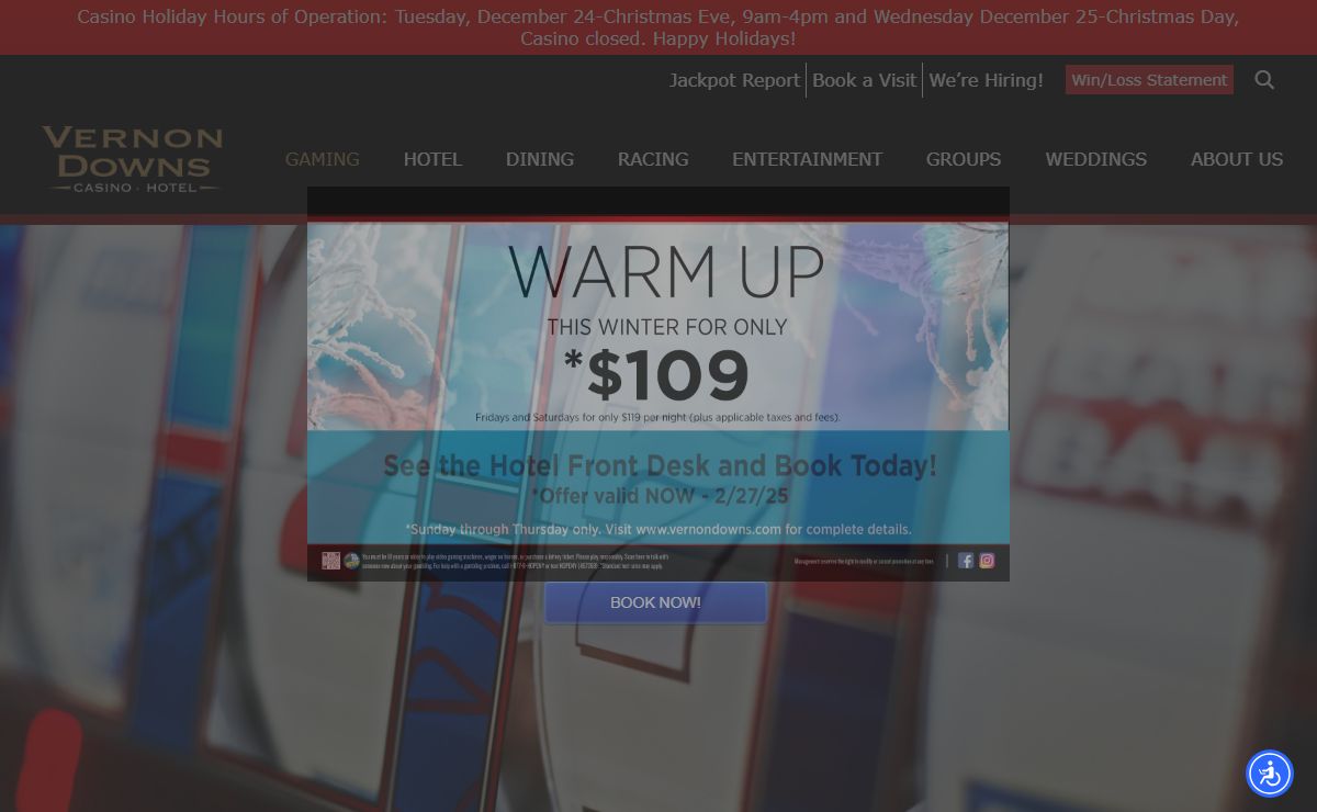 Our Gaming Promotions | Vernon, NY