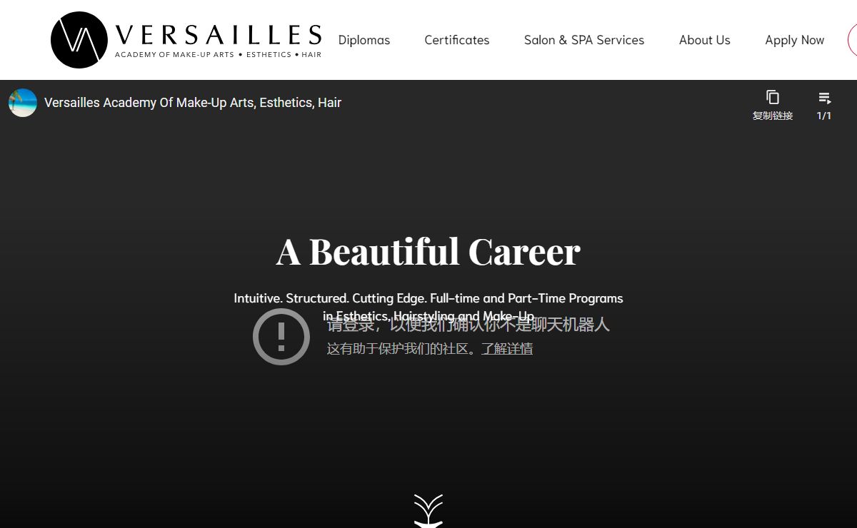Homepage - Versailles Academy